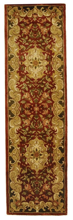 Safavieh Classic Cl234A Rust / Green Rugs - Safavieh - cl234a - 210