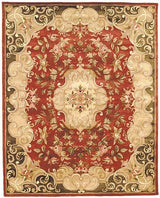 Safavieh Classic Cl234A Rust / Green Rugs - Safavieh - cl234a - 4r