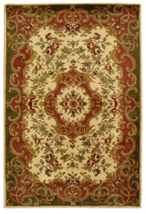 Safavieh Classic Cl234C Ivory / Green Rugs - Safavieh - cl234c - 2