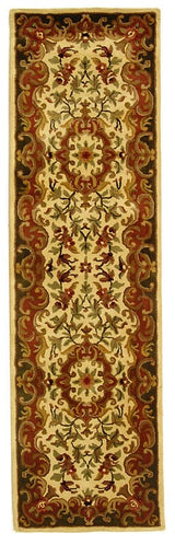 Safavieh Classic Cl234C Ivory / Green Rugs - Safavieh - cl234c - 28