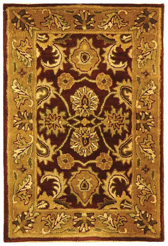 Safavieh Classic Cl244A Burgundy / Gold Rugs - Safavieh - cl244a - 4r