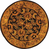 Safavieh Classic Cl244B Dark Plum / Gold Rugs - Safavieh - cl244b - 4r