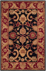 Safavieh Classic Cl244C Black / Burgundy Rugs - Safavieh - cl244c - 2