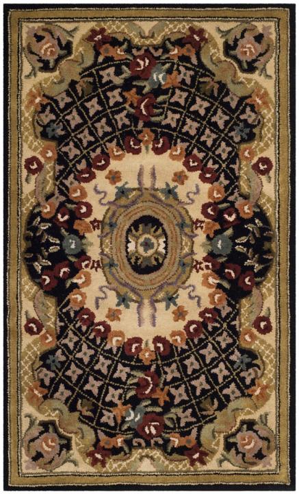 Safavieh Classic Cl304A Black / Gold Rugs - Safavieh - cl304a - 24