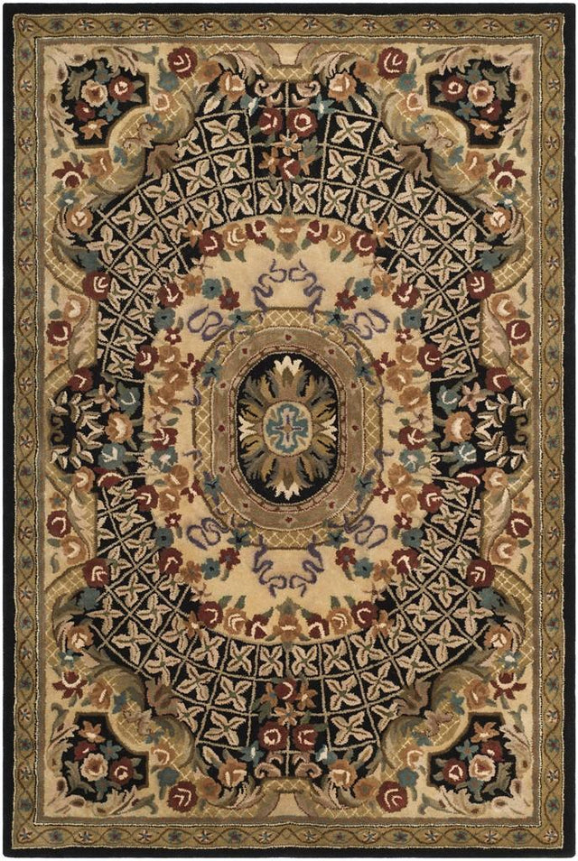 Safavieh Classic Cl304A Black / Gold Rugs - Safavieh - cl304a - 4