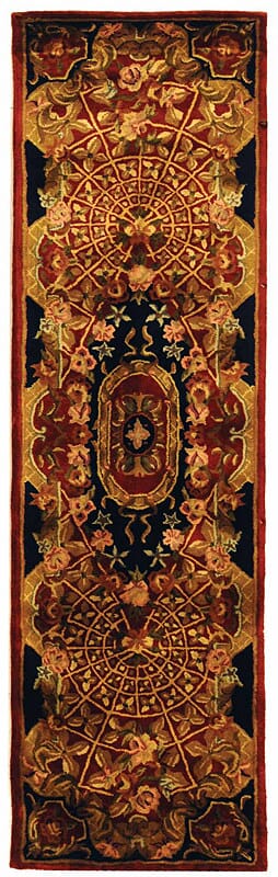 Safavieh Classic Cl304B Burgundy / Black Rugs - Safavieh - cl304b - 28