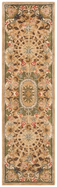 Safavieh Classic Cl304D Toupe / Light Green Rugs - Safavieh - cl304d - 28