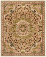 Safavieh Classic Cl304D Toupe / Light Green Rugs - Safavieh - cl304d - 8