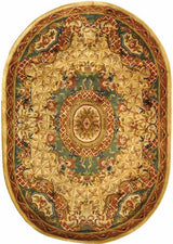 Safavieh Classic Cl304E Ivory / Light Blue Rugs - Safavieh - cl304e - 5ov
