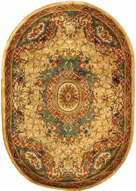 Safavieh Classic Cl304E Ivory / Light Blue Rugs - Safavieh - cl304e - 5ov