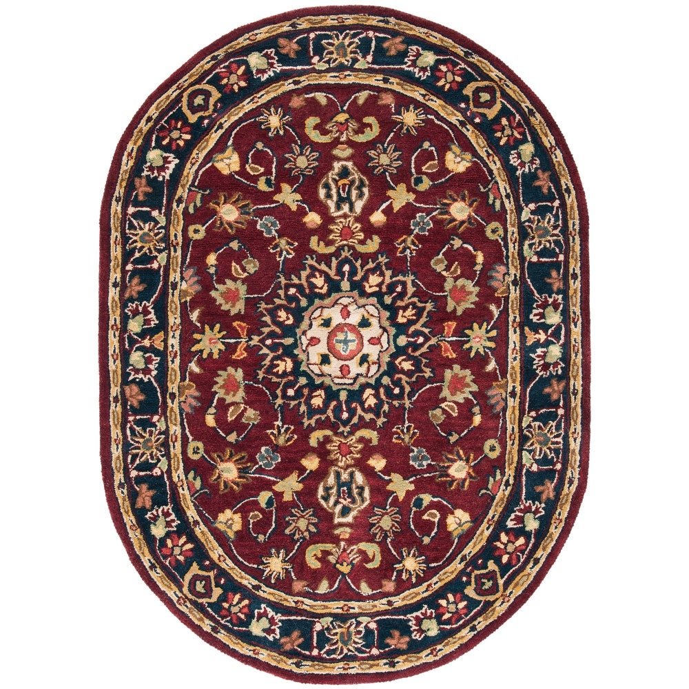 Burgundy - BuyAreaRugs.com