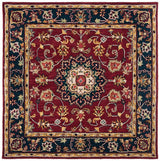 Safavieh Classic cl362a Burgundy / Navy Rugs - Safavieh - cl362a - 6sq