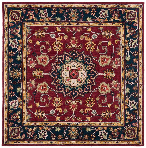 Safavieh Classic cl362a Burgundy / Navy Rugs - Safavieh - cl362a - 6sq