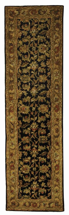 Safavieh Classic Cl758B Black / Gold Rugs - Safavieh - cl758b - 210