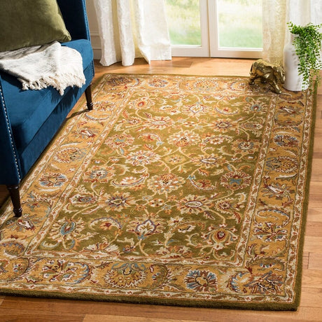 Safavieh Classic cl758m Olive / Camel Rugs - Safavieh - cl758m - 2