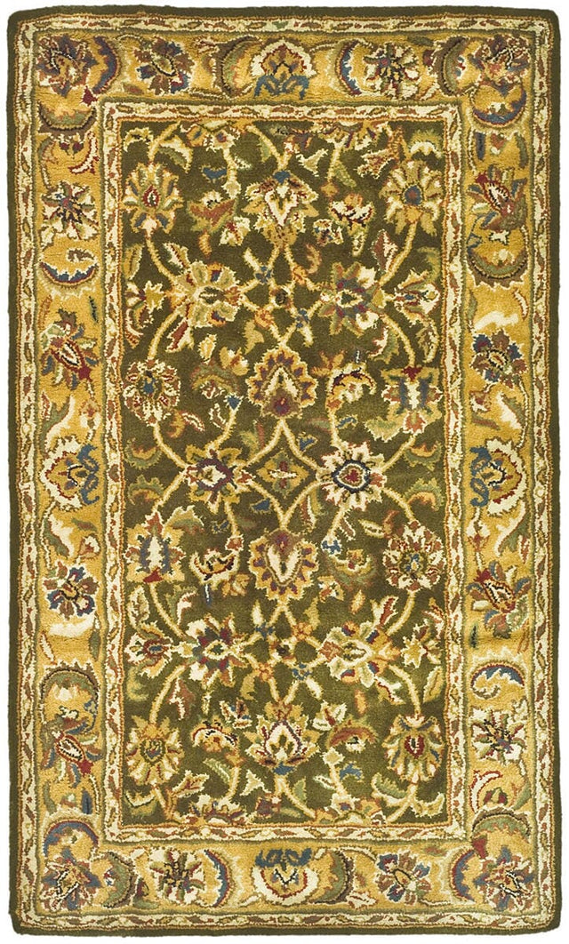 Safavieh Classic cl758m Olive / Camel Rugs - Safavieh - cl758m - 28