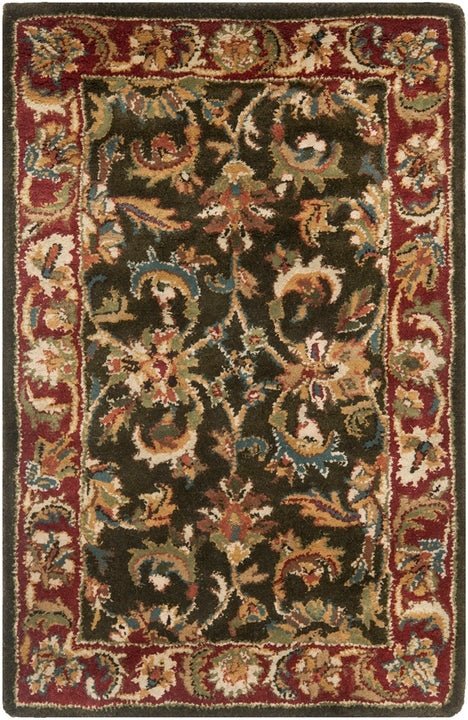 Safavieh Classic Cl758P Dark Olive / Red Rugs - Safavieh - cl758p - 2