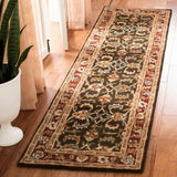 Safavieh Classic Cl758P Dark Olive / Red Rugs - Safavieh - cl758p - 28