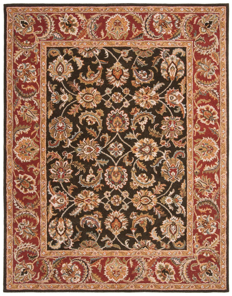 Safavieh Classic Cl758P Dark Olive / Red Rugs - Safavieh - cl758p - 8
