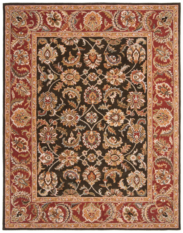 Safavieh Classic Cl758P Dark Olive / Red Rugs - Safavieh - cl758p - 8
