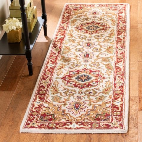 Safavieh Classic cl763a Light Gold / Red Rugs - Safavieh - cl763a - 12