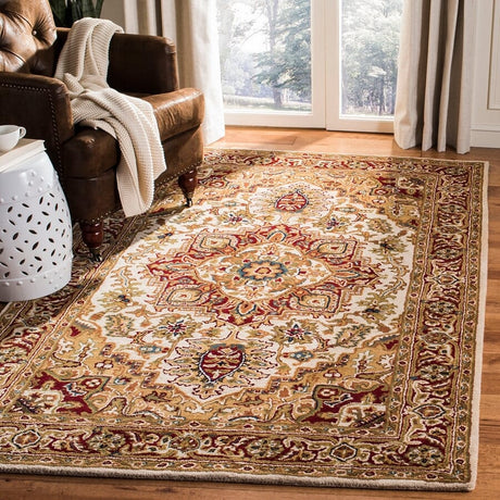 Safavieh Classic cl763a Light Gold / Red Rugs - Safavieh - cl763a - 3