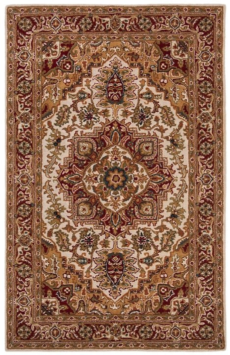 Safavieh Classic cl763a Light Gold / Red Rugs - Safavieh - cl763a - 3