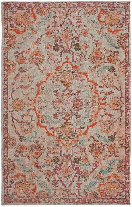 Safavieh Classic Vintage Clv102Q Red / Beige Rugs - Safavieh - clv102q - 4