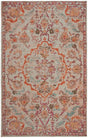 Safavieh Classic Vintage Clv102Q Red / Beige Rugs - Safavieh - clv102q - 4