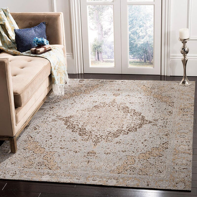 Safavieh Classic Vintage Clv110E Taupe Rugs - Safavieh - clv110e - 4