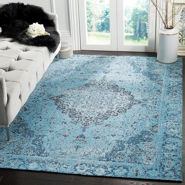 Safavieh Classic Vintage Clv110M Blue Rugs - Safavieh - clv110m - 4