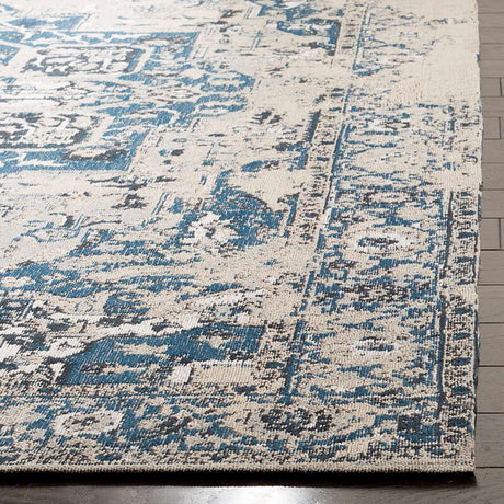 Safavieh Classic Vintage Clv111M Blue Rugs - Safavieh - clv111m - 4