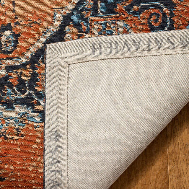Safavieh Classic Vintage Clv111P Orange/Navy Rug - Safavieh - clv111p - 3