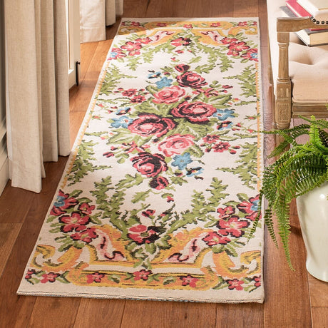Safavieh Classic Vintage Clv112A Ivory / Rose Rugs - Safavieh - clv112a - 28