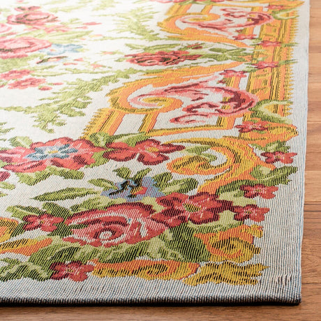 Safavieh Classic Vintage Clv112A Ivory / Rose Rugs - Safavieh - clv112a - 4