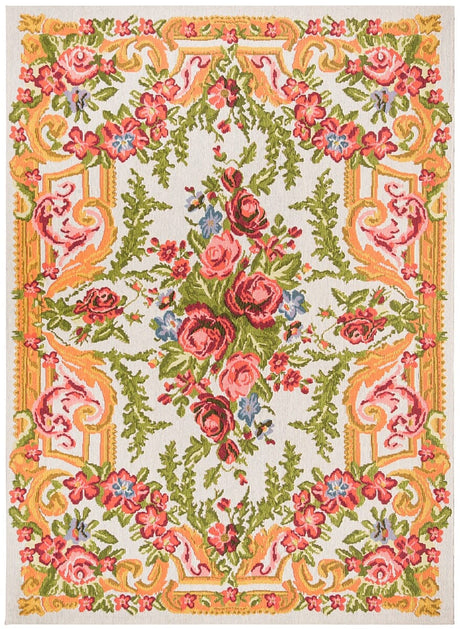 Safavieh Classic Vintage Clv112A Ivory / Rose Rugs - Safavieh - clv112a - 4
