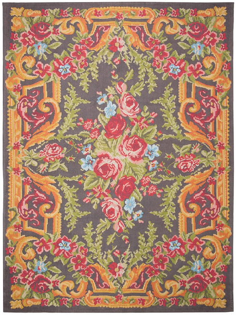 Safavieh Classic Vintage Clv112F Grey / Rose Rugs - Safavieh - clv112f - 28