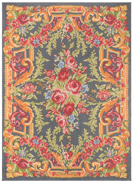 Safavieh Classic Vintage Clv112F Grey / Rose Rugs - Safavieh - clv112f - 4