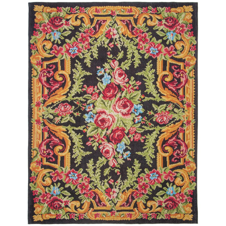 Safavieh Classic Vintage Clv112Z Black/Rose Rugs - Safavieh - clv112z - 4
