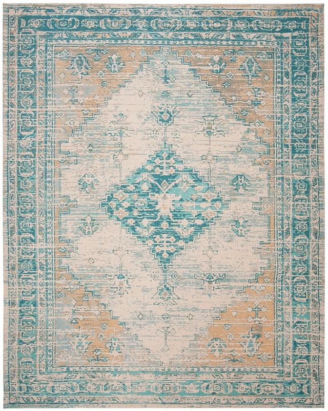 Safavieh Classic Vintage Clv113J Aqua Rugs - Safavieh - clv113j - 28