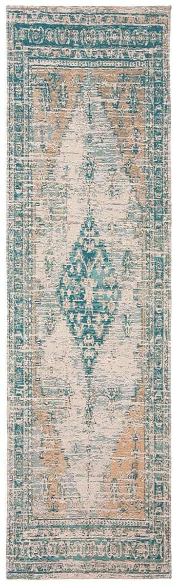 Safavieh Classic Vintage Clv113J Aqua Rugs - Safavieh - clv113j - 28