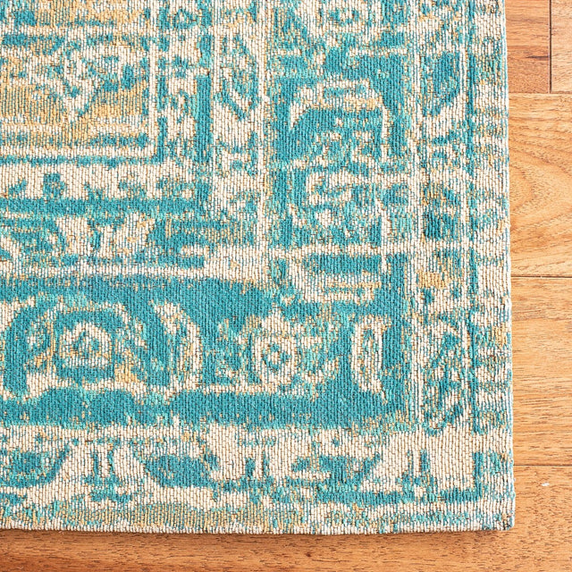 Safavieh Classic Vintage Clv113J Aqua Rugs - Safavieh - clv113j - 4