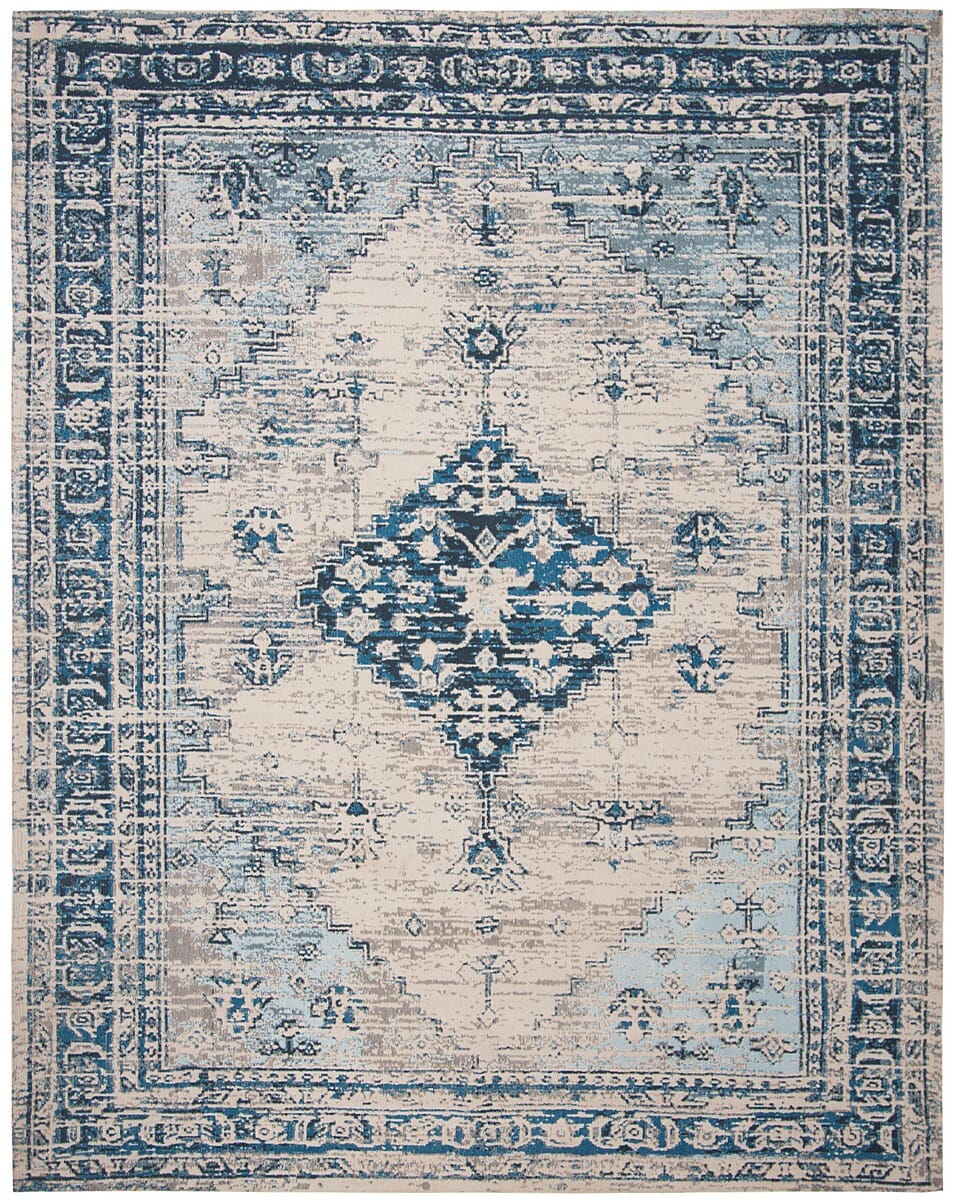 Safavieh Classic Vintage Clv113M Blue Rugs - Safavieh - clv113m - 28
