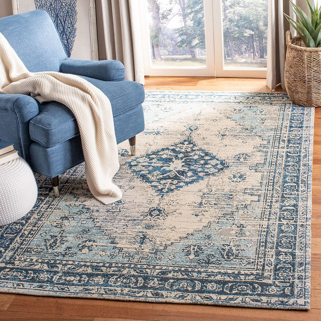 Safavieh Classic Vintage Clv113M Blue Rugs - Safavieh - clv113m - 4