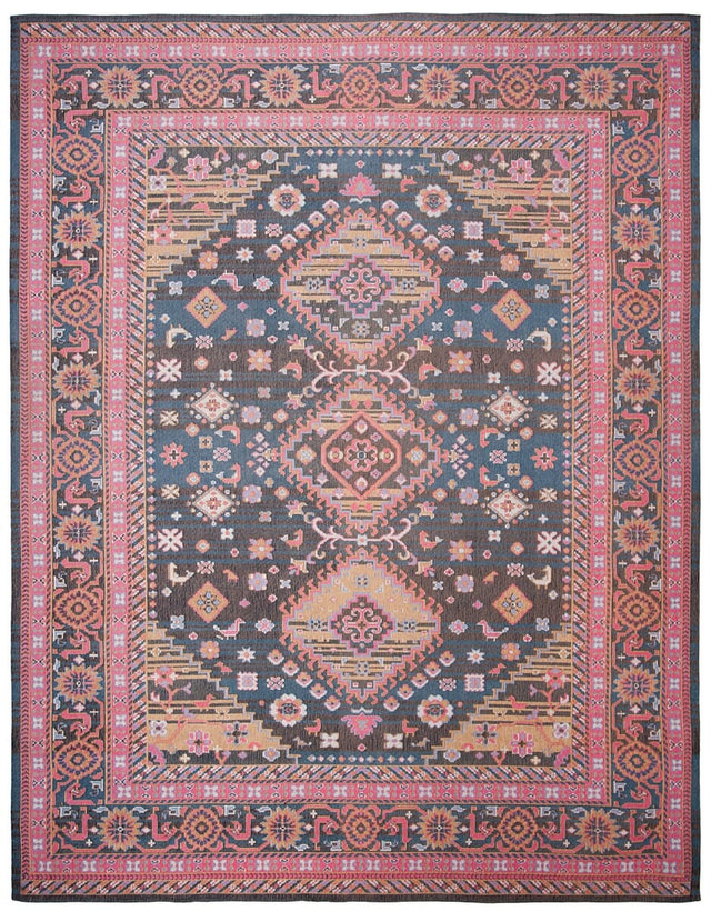 Safavieh Classic Vintage Clv114M Blue / Gold Rugs - Safavieh - clv114m - 28