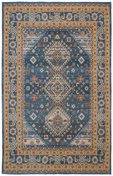 Safavieh Classic Vintage Clv114M Blue / Gold Rugs - Safavieh - clv114m - 4
