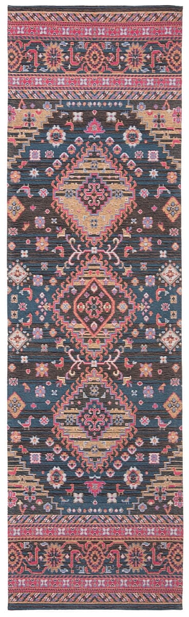 Safavieh Classic Vintage Clv114N Navy / Pink Rugs - Safavieh - clv114n - 28