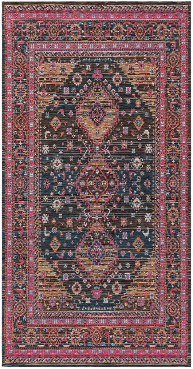 Safavieh Classic Vintage Clv114N Navy / Pink Rugs - Safavieh - clv114n - 28