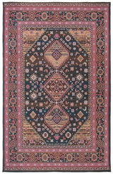 Safavieh Classic Vintage Clv114N Navy / Pink Rugs - Safavieh - clv114n - 4