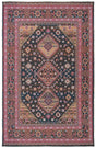 Safavieh Classic Vintage Clv114N Navy / Pink Rugs - Safavieh - clv114n - 4